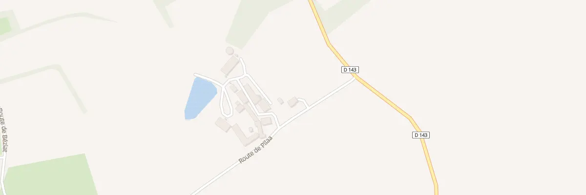 Plan du 575 Rte de Pilaa à Moncla