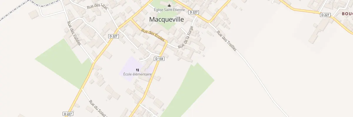 Plan du 11 Rue de la Forge à Macqueville