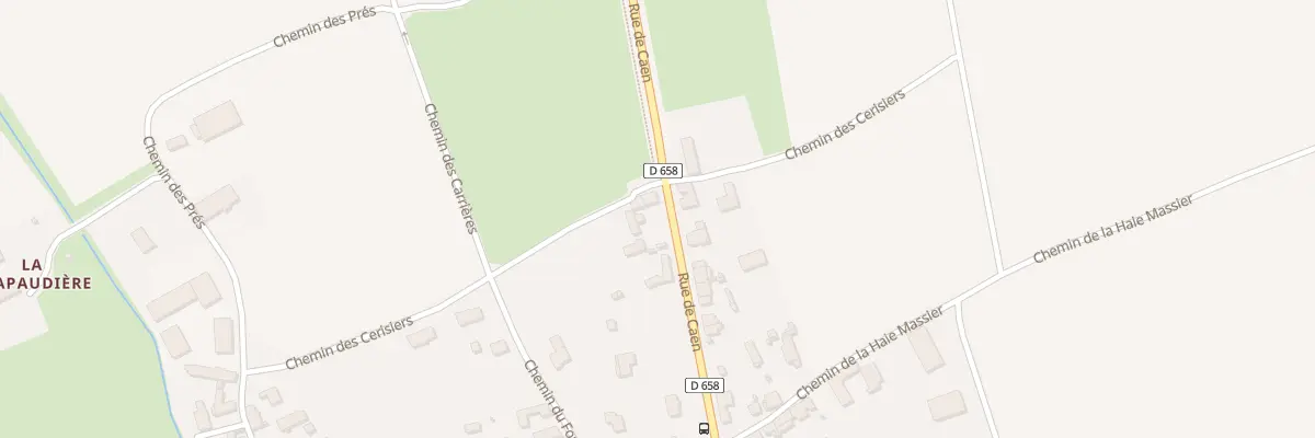 Plan du 30 Rue de Caen à Aubigny