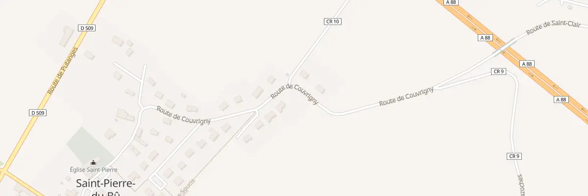 Plan du 26 Rte de Couvrigny à Saint-Pierre-du-Bû