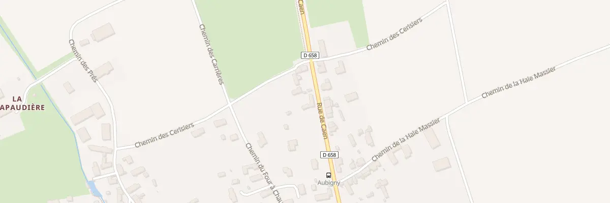 Plan du 26 Rue de Caen à Aubigny