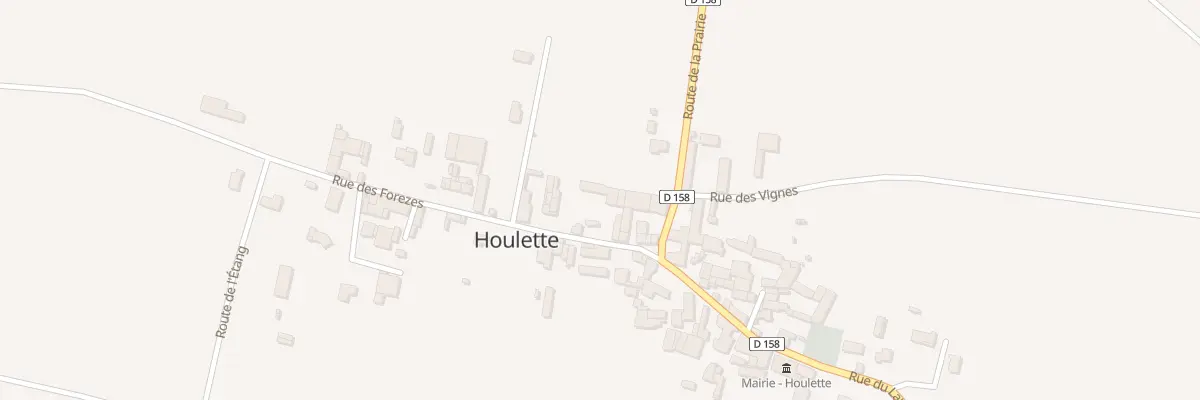 Plan du 8 Rue des Forezes à Houlette