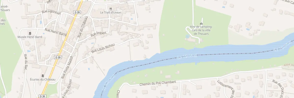 Plan du 42 Rue Louis Richou à Thouars