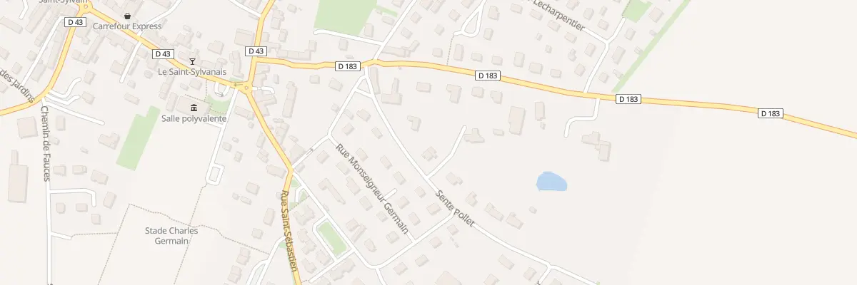 Plan du 5 Rue de la Sente Polet à Saint-Sylvain