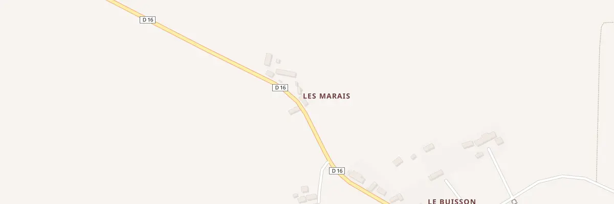 Plan du 2 Les Marais à Saint-Germain-de-Coulamer