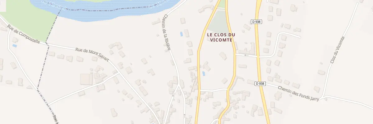 Plan du 21 Rue Philippe Chasteigner à Saint-Jean-de-Thouars