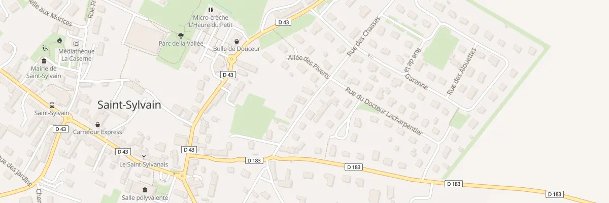 Plan du 9 Rue des Chasses à Saint-Sylvain