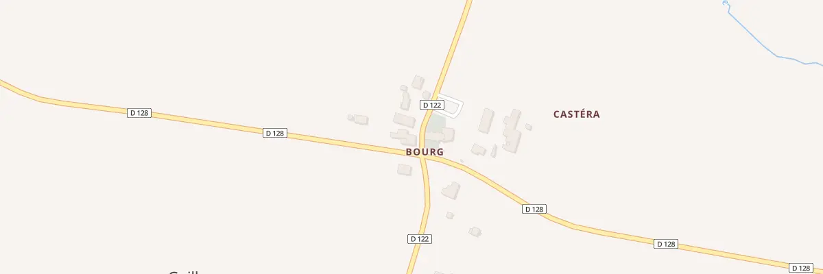 Plan du 23 Rte du Bourg à Guillac