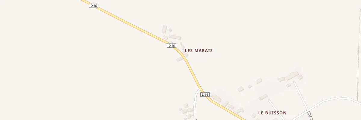 Plan du 1 Les Marais à Saint-Germain-de-Coulamer