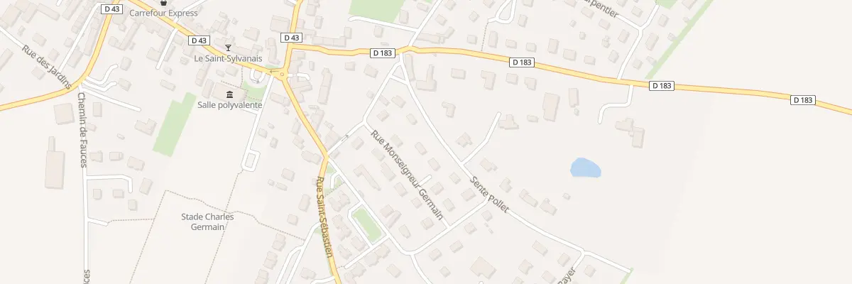 Plan du 4 Rue de la Sente Polet à Saint-Sylvain