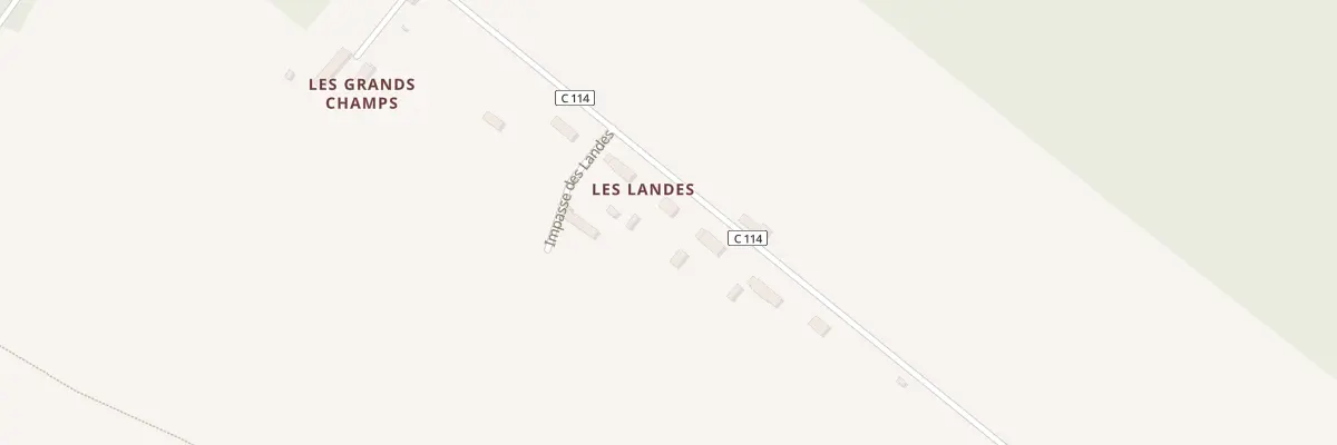 Plan du 5040 Landes à Cordey