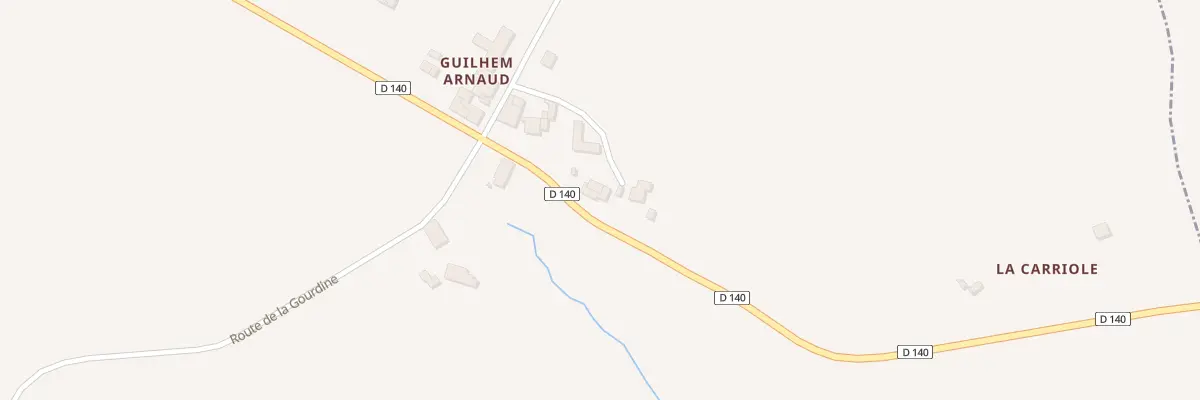 Plan du 18 Rte de Guilhem Arnaud à Faleyras