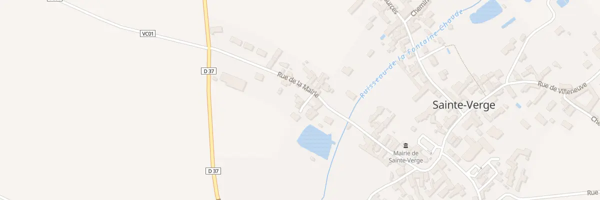 Plan du 5 Imp de la Foret à Sainte-Verge