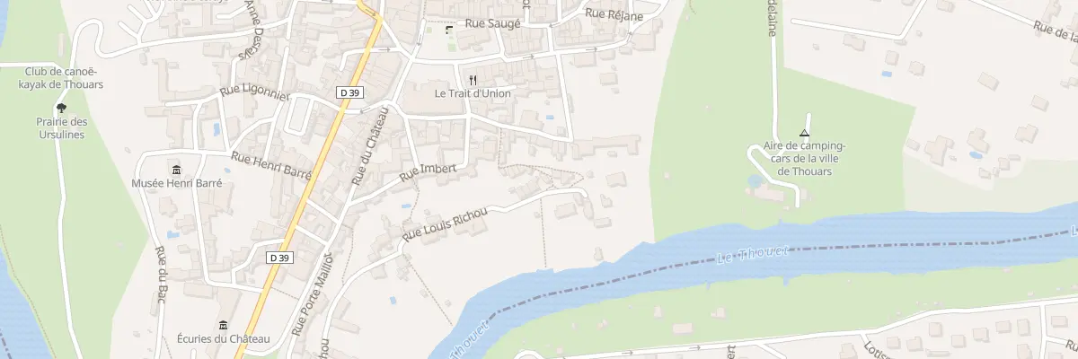 Plan du 19 Rue Louis Richou à Thouars