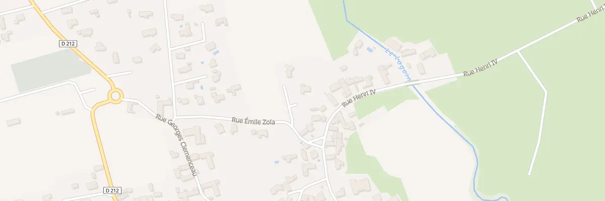 Plan du 1 Rue Emile Zola à Bénéjacq