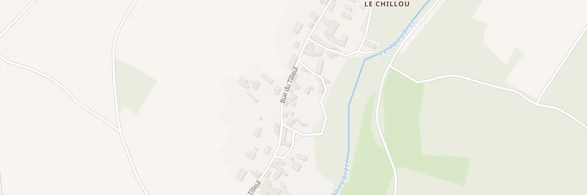 Plan du 16 Rue du Tilleul Chillou à Saint-Varent