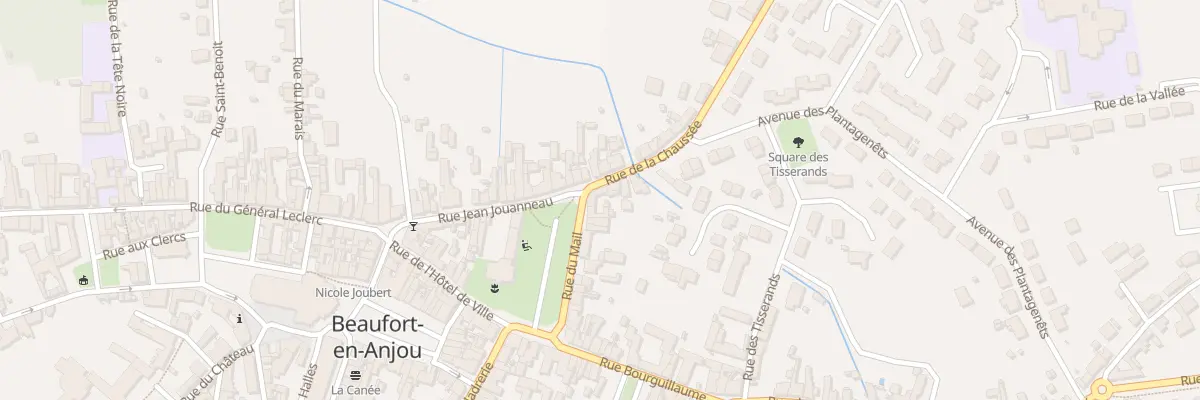 Plan du 17 Rue du Mail à Beaufort-en-Anjou