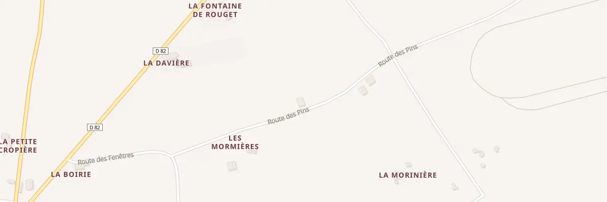 Plan du 5128 Piece de la Fontaine à Jarzé Villages