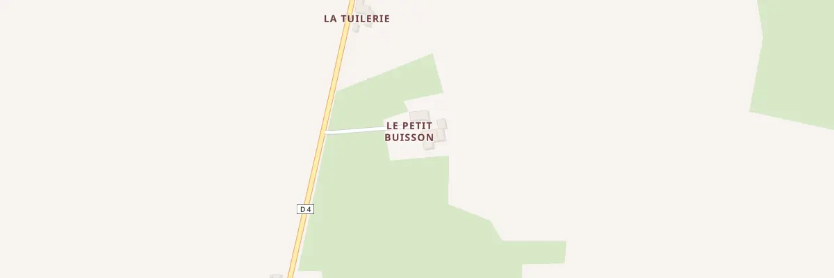Plan du 1 Le Petit Buisson à Joué-en-Charnie