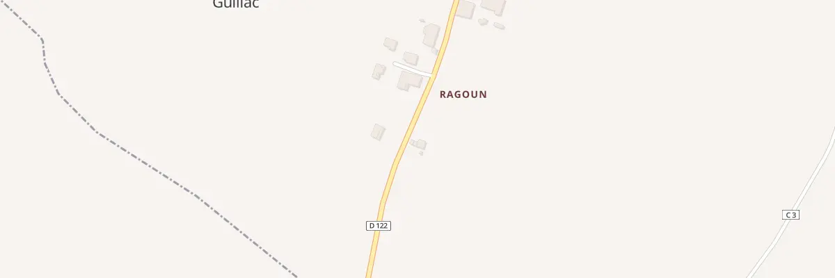 Plan du 2 Ragoun à Guillac