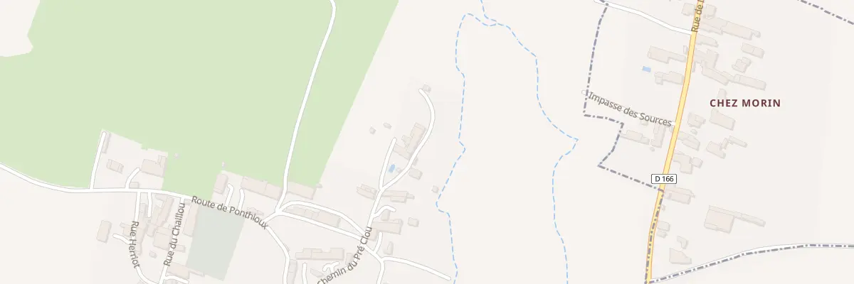 Plan du 8 Che du Pré Clou à Juillé