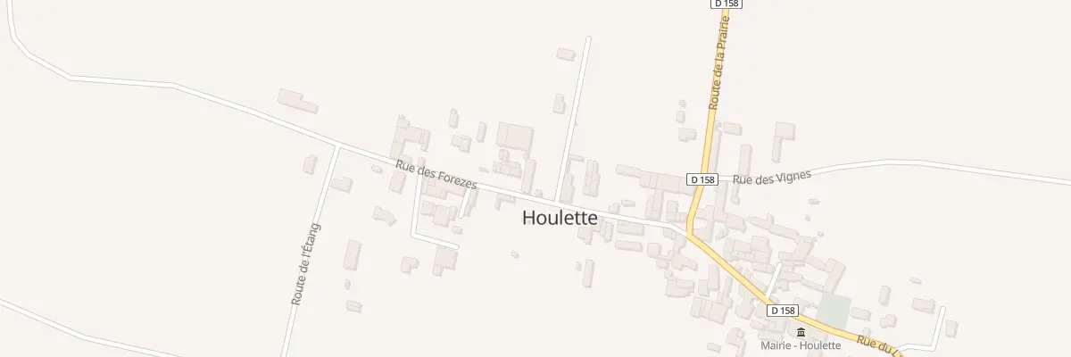 Plan du 20 Rue des Forezes à Houlette