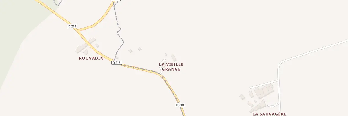 Plan du 2 La Vieille Grange à Pré-en-Pail-Saint-Samson