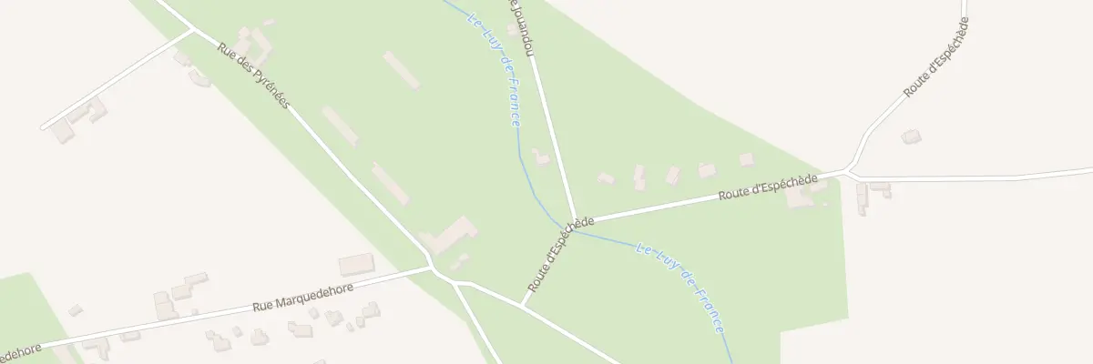 Plan du 1 Che Jouandou à Andoins