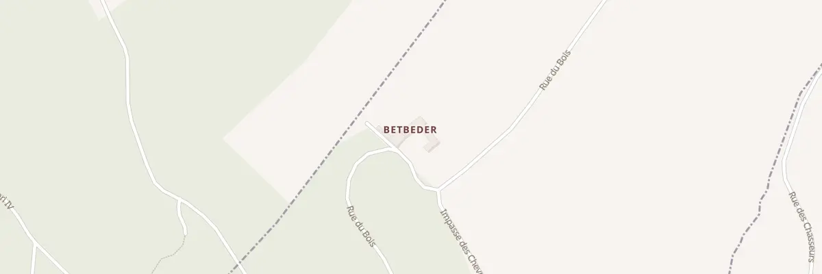 Plan du 102 Rue du Bois à Boeil-Bezing