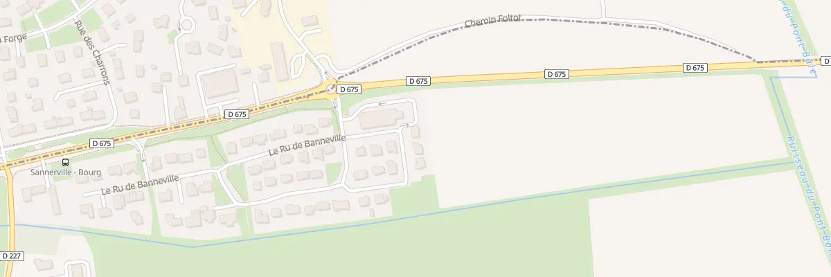 Plan du 9 Rue Le Ru de Banneville à Banneville-la-Campagne