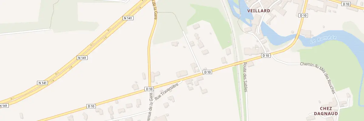 Plan du 40 Rte de la Grande Champagne à Bourg-Charente