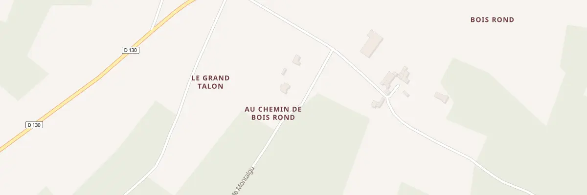 Plan du 6 Che de Montaigu aux Éduts