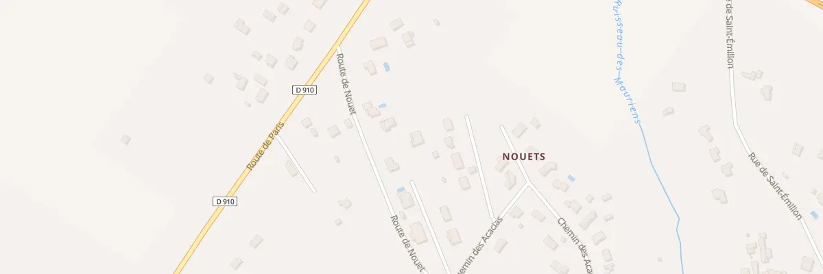 Plan du 62 Che des Acacias à Saint-Denis-de-Pile
