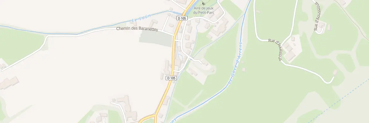 Plan du 6 Rue du Barry à Arrens-Marsous