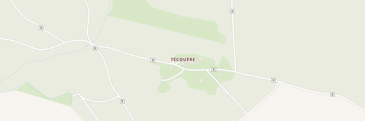 Plan du 102 Tecouere à Saint-Gor