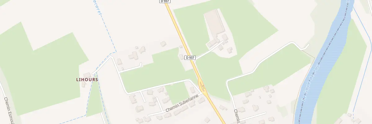 Plan du 23 Av du Bearn à Lestelle-Bétharram