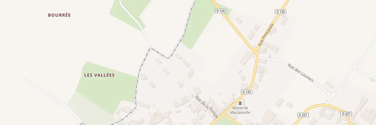 Plan du 22 Rue de la Pompe à Macqueville