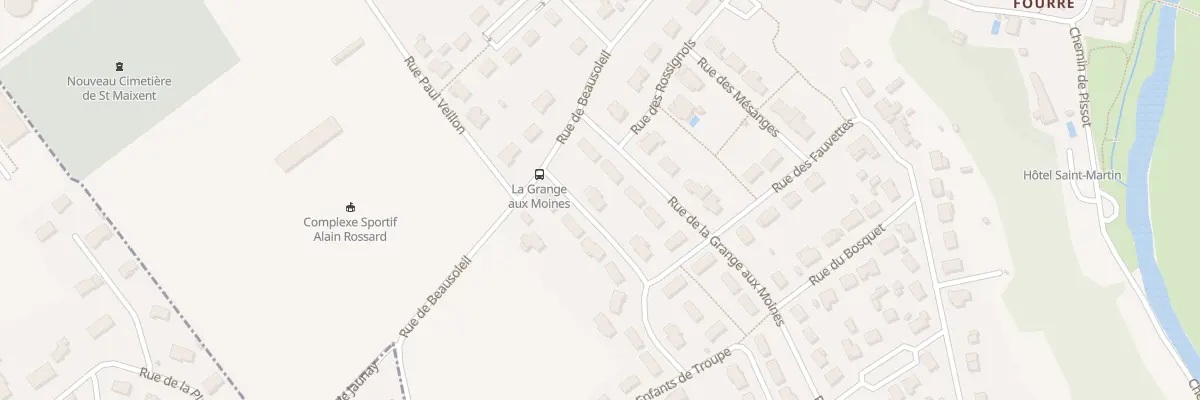 Plan du 1 Rue des Combattants En Afrique à Saint-Maixent-l’École