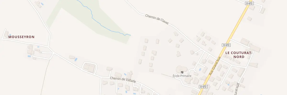 Plan de Vallade au Pian-sur-Garonne
