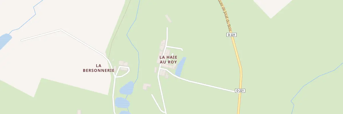 Plan du 5160 La Haie au Roy à Lignières-Orgères