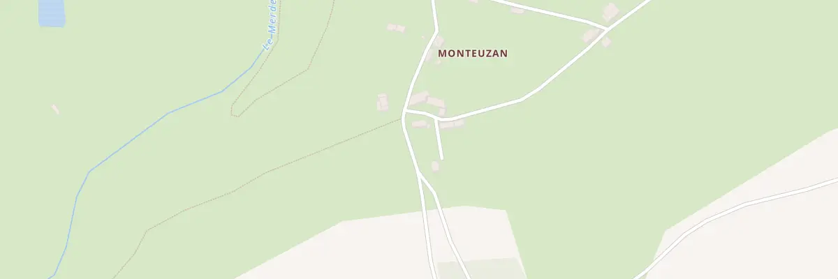 Plan du 3 Monteuzan à Averton