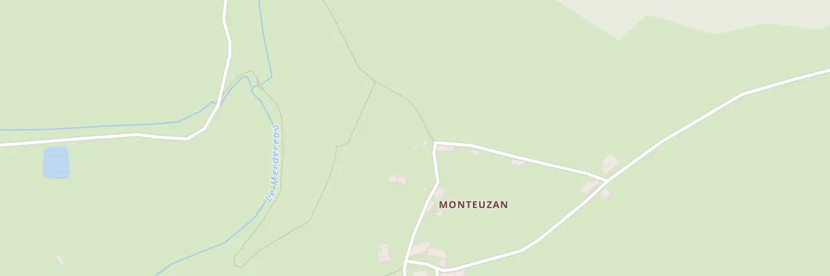 Plan du 6 Monteuzan à Averton
