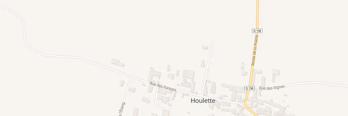 Plan du 28 Rue des Forezes à Houlette