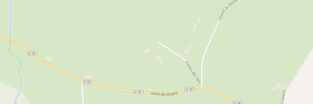 Plan du 4 Che des Tiers à Montigné-lès-Rairies