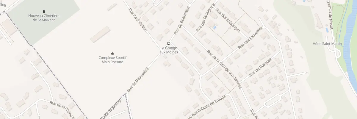 Plan du 4 Rue des Combattants En Afrique à Saint-Maixent-l’École
