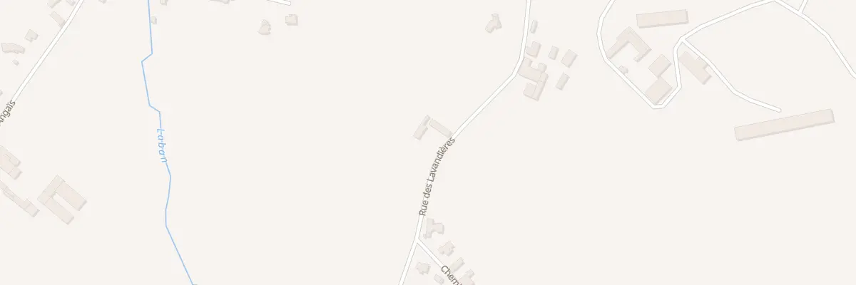 Plan du 16 Rue des Lavandières à Nousty