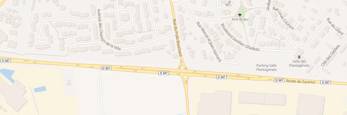 Plan du 24 Rue du Puits Bouchard à Beaufort-en-Anjou