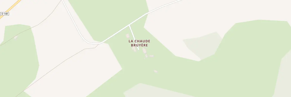 Plan du 2 La Chaudebruyere à Averton