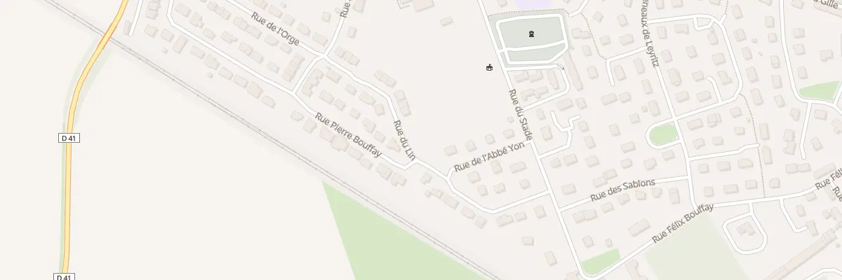 Plan du 4 Rue du Lin à Bellengreville