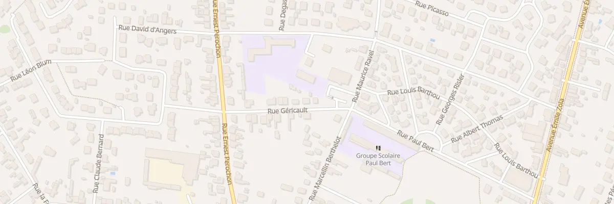 Plan du 15 Rue Géricault à Thouars
